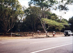 Dawson road section before upgrade